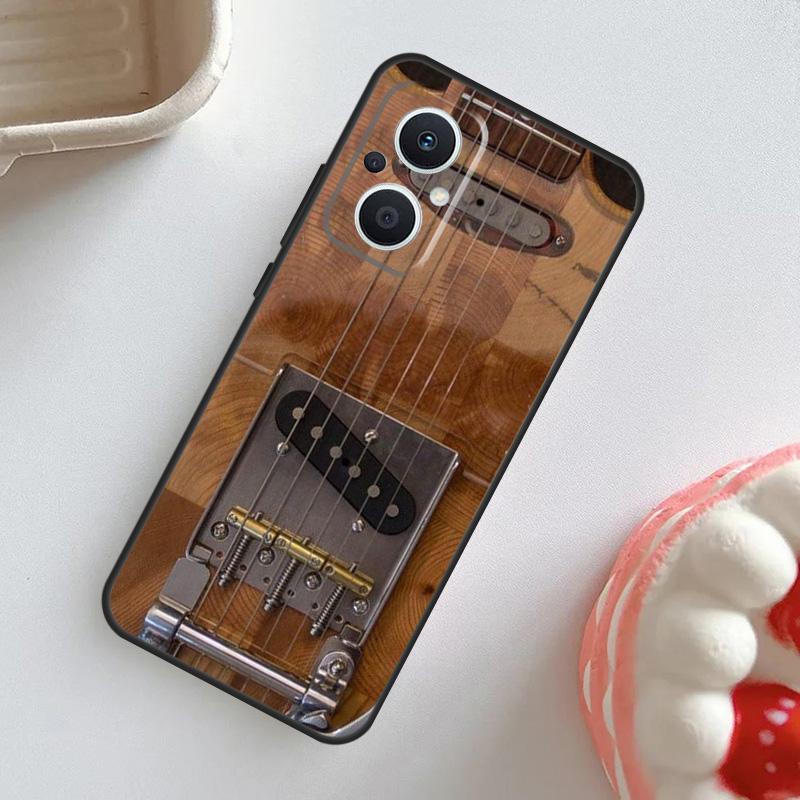 Чехол для музыкальных инструментов Гитара Скрипка Скрипка для OPPO Reno 7 8 6 5 4 Lite 8T 4Z 5Z 11 F 10 Pro OPPO Find X6 X5 Pro X2 X3 Neo