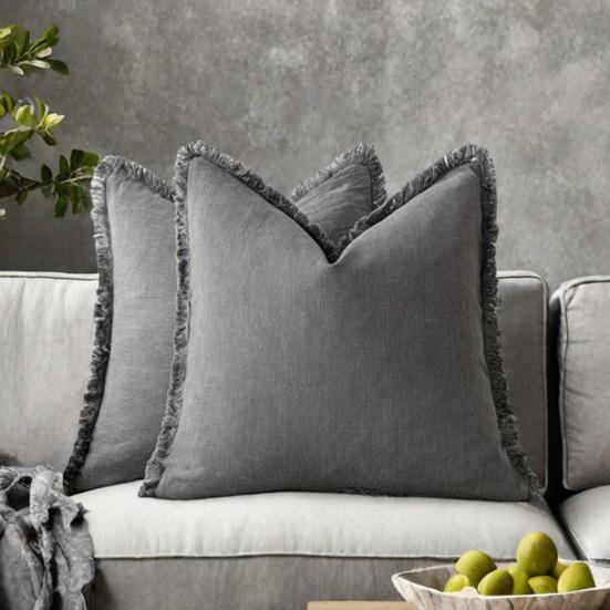 Наволочка с короткой бахромой, квадратная, в богемном стиле, для украшения офисного дивана