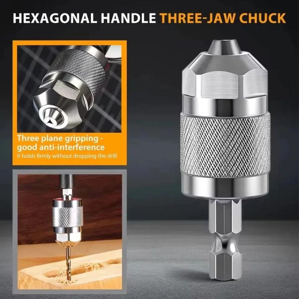 Hexagonal Shank Hex Shank Drill Bits Adapter Quickly Replace Hex Shank Connector Woodworking