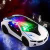 Multifunctional 3D Light Up Toy Car Universal Model Car Concept Vehicle Perfect Gift for Boys and Girls