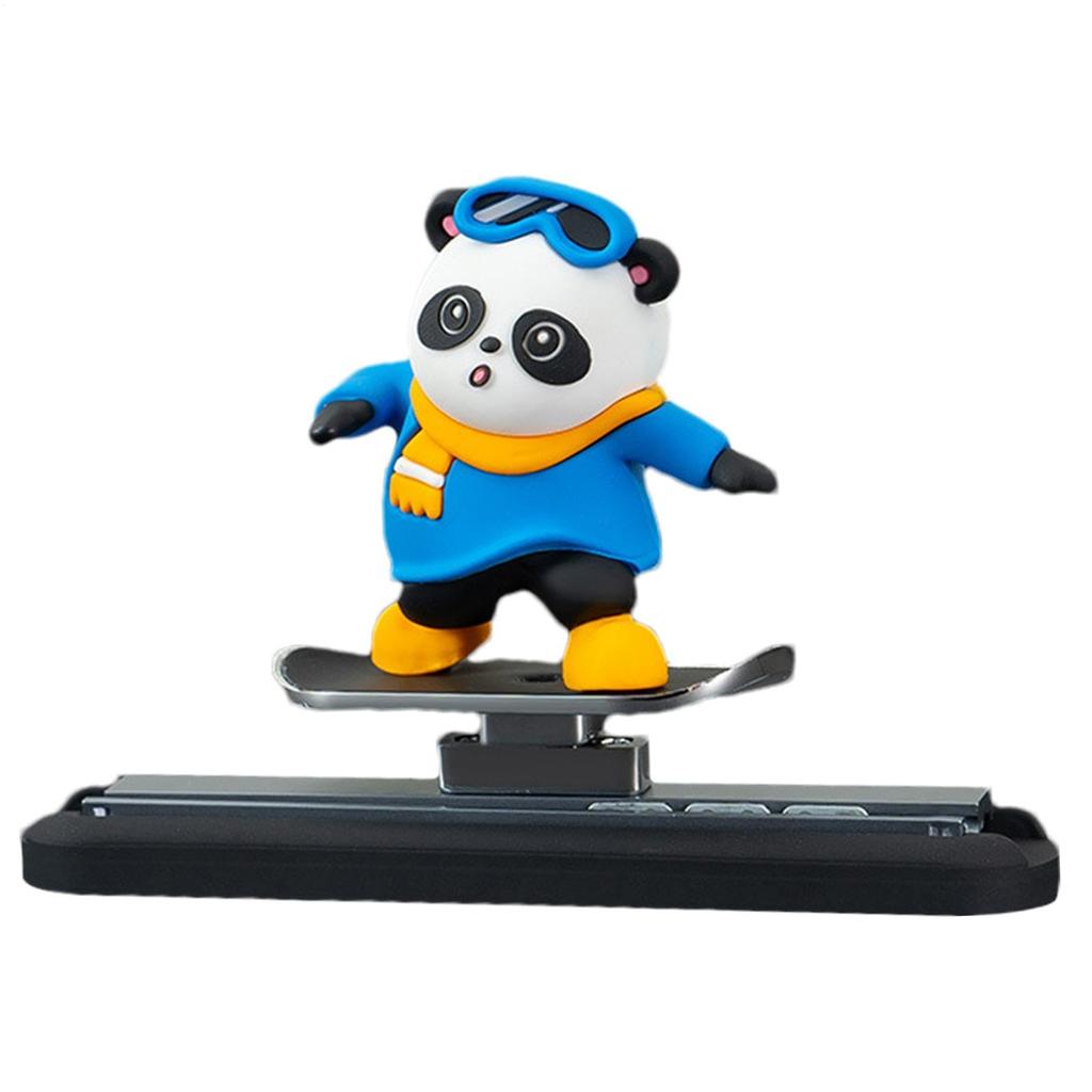 Car Dashboard Decoration - Cute Cartoon Car Decoration Anime Figure - Dashboard Accessories Funny Sliding Car Swing Decoration Dashboard Decor