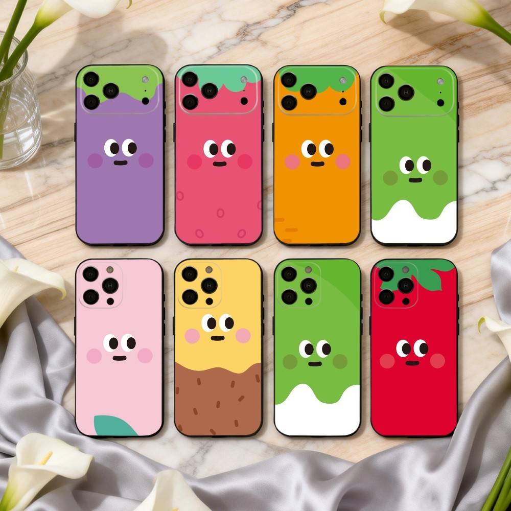 C-Cute C-CARROT F-FRIENDS Чехол для телефона Силиконовый Мягкий Для IPhone 17pro 16 15 14 13 12 11 X XR Plus Pro Max Plus