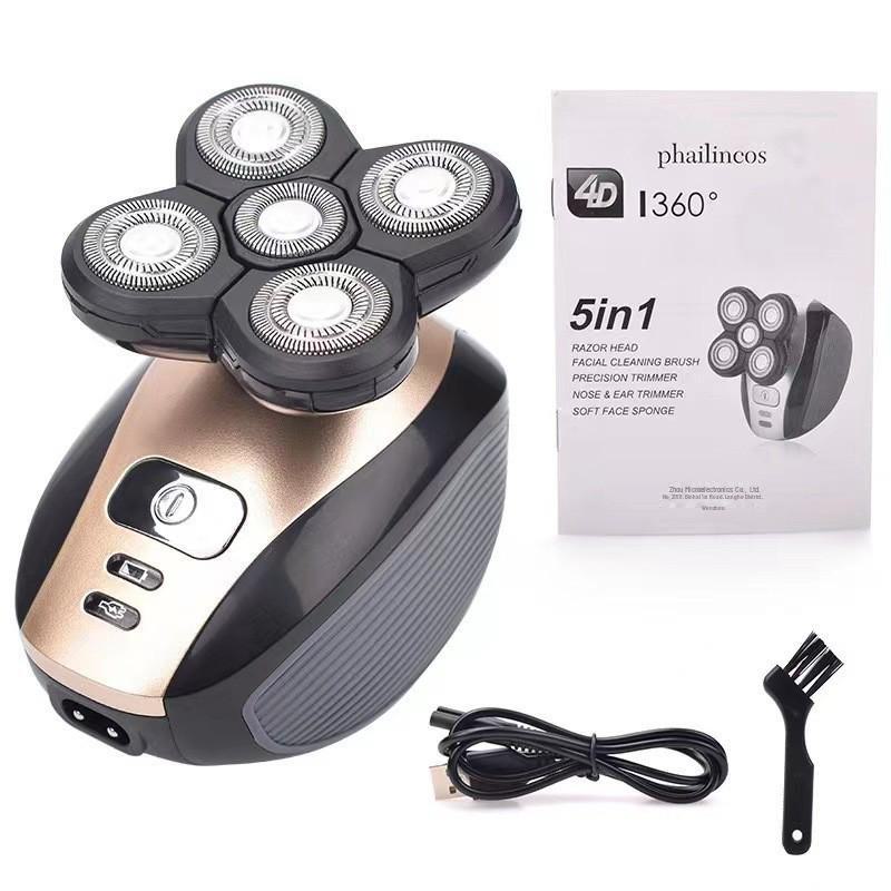 Multi-Function Five-Head Bald Shaver