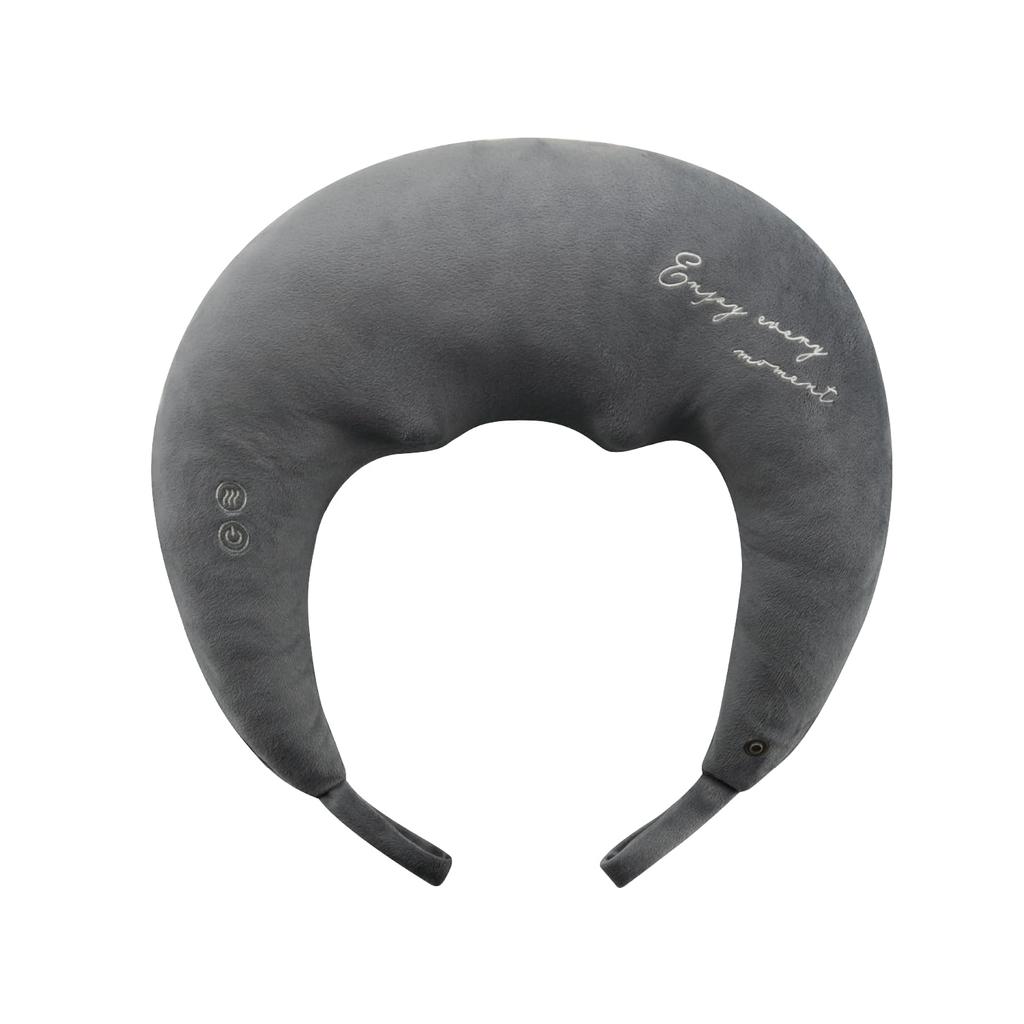 ATEX Массажная подушка для шеи Lourdes Hot Neck, серая AX-HP392gr