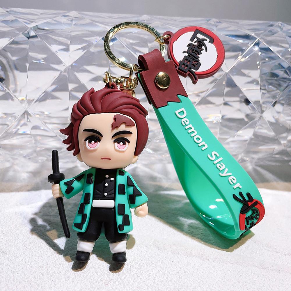 Colorful Demon Slayer Keychain For Women Men Festival Celebration Gift