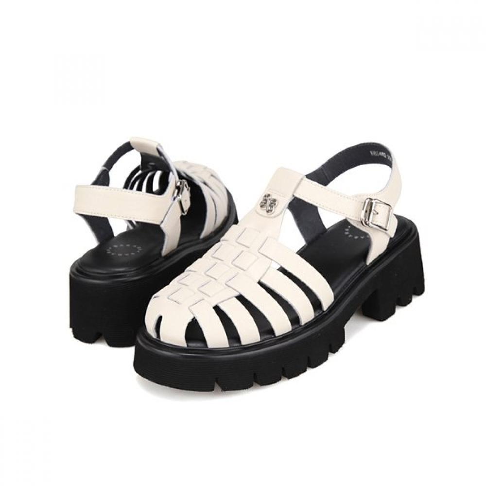 Barbara Leather FiSherman Women S SandalS 5.5cm 2 colorS Bbi442
