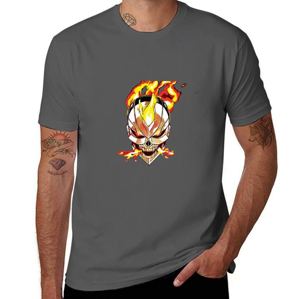 Футболка Robbie Reyes Ghost Rider футболки с графикой летний топ синий архивные графические футболки мужские футболки высокое качество
