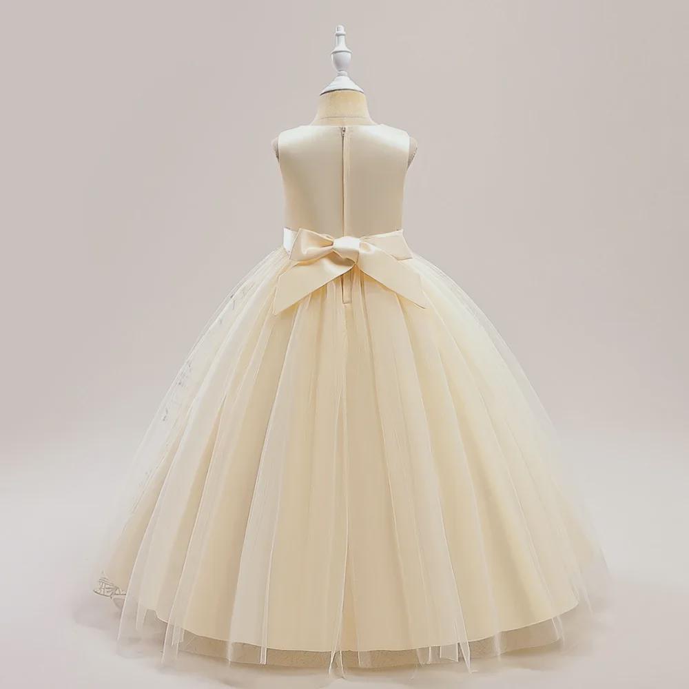 Платье-пачка для девочек на выступление и день рождения – Свадебный костюм для девочки-цветочницы