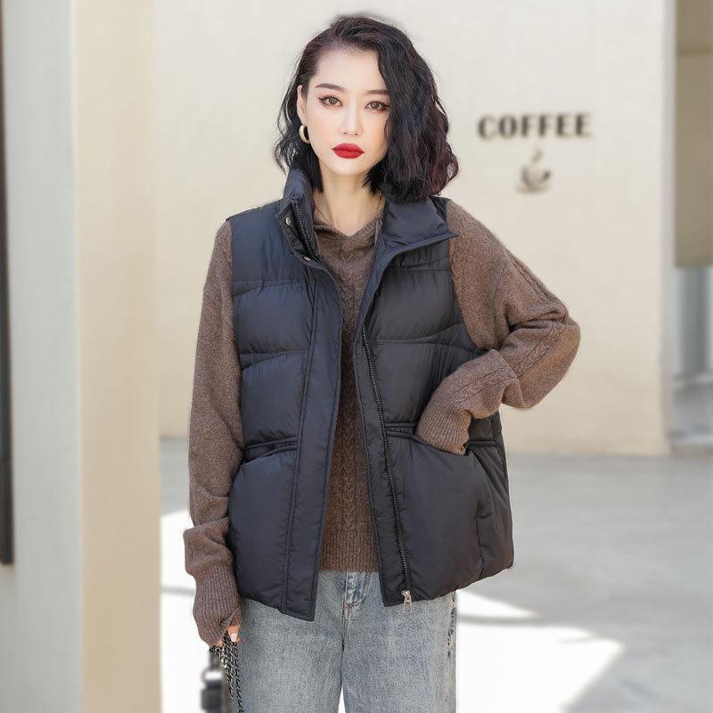 Women's High-End Short Winter Down Jacket - Thick Duck Down Korean Petite Version