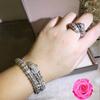Коллекция эксклюзивных браслетов с инкрустацией из нефрита, ретро-мастерство