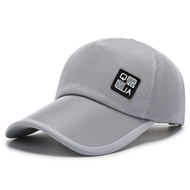 Stylish Men's Baseball Cap With Uv Protection For Summer Hiking Trips