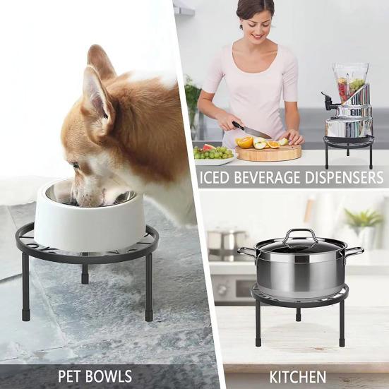 5 шт. подставки для цветочных горшков, полые, большие несущие антикоррозийные устойчивые держатели для растений из углеродистой стали, в помещении и на открытом воздухе