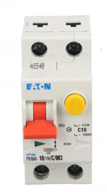 Differential Circuit Breaker 2P 10A C 0.03A Type Ac Pknm 10/1N/C/003-Mw 236077