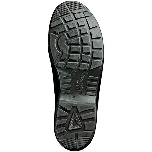 Safety Shoes Long JIS Standard CJ035 Black [Midori Anzen] 26.0cm