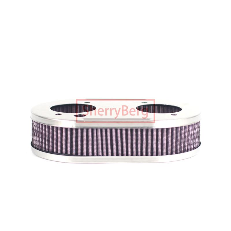 SherryBerg AIR FILTER Cleaner KIT FOR Solex EMPI WEBER DCOE & DELLORTO DHLA Carburador Carb 40 45 48 Dcoe (45MM ) Carburettor