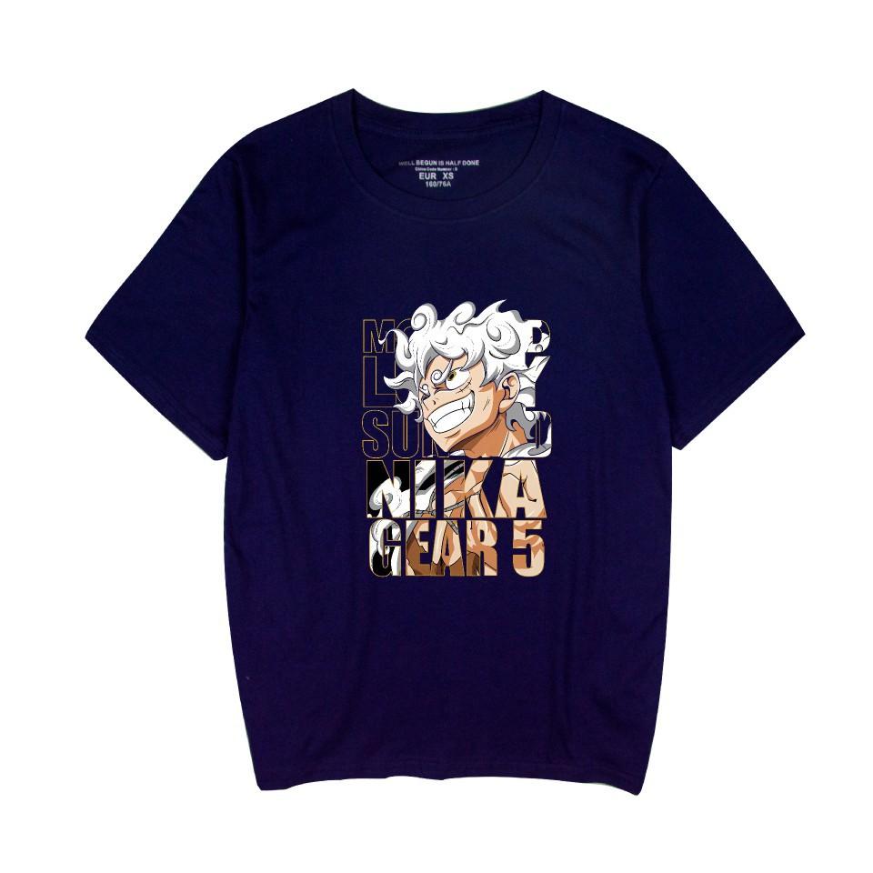 ONE PIECE Аниме Одежда Модные Футболки Свободные Повседневные Топы с Круглым Вырезом для Женщин Мужчин Футболки с Коротким Рукавом
