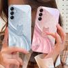 Блестящий бриллиантовый кот для Samsung Galaxy A14 4G 20 30 52 20S 21S 22 A32 33 34 42 50 51 53 54 70 71 72 73 5G стеклянный чехол для телефона