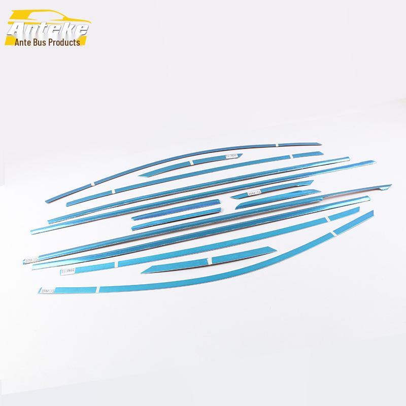 Yixuan Накладка на окно и кузов из нержавеющей стали, устойчивая к царапинам, декоративная полоса - Подходит для 20 моделей