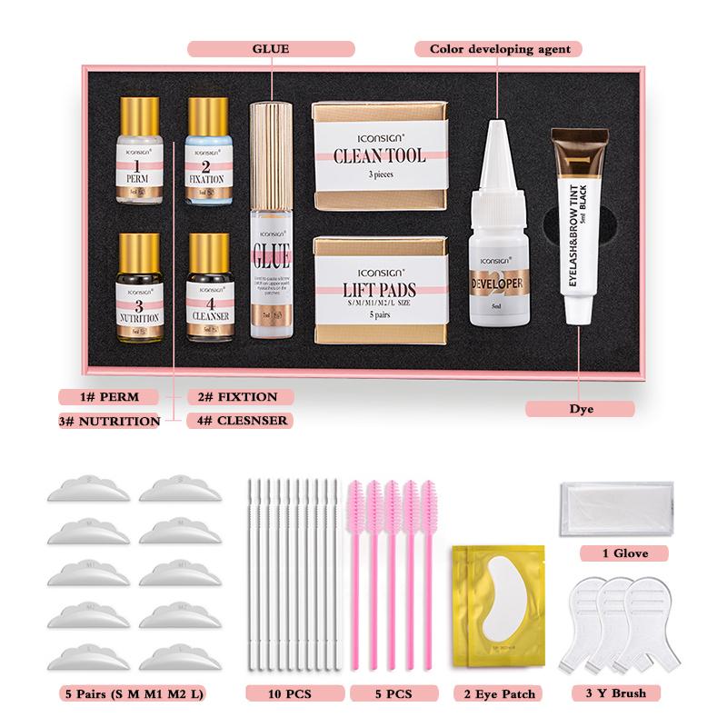 Набор для подтяжки ресниц и краска для бровей, набор для подтяжки ресниц, подтяжка бровей, краска для бровей, набор для подтяжки ресниц, макияж для глаз