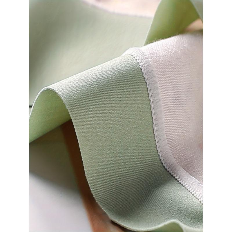 1pc Satin Women'S Underwear, Comfortable and Breathable Without Restriction Women'S Intimate Underwear and Underwear, Seamless Underwear for Women