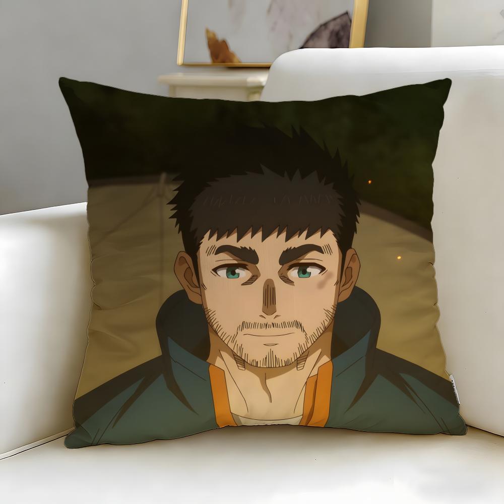 Solo Camping for Two Cushion Cover Soft & Easy-Wash Pillow Case – Versatile for Couch, Bed, Travel and Office