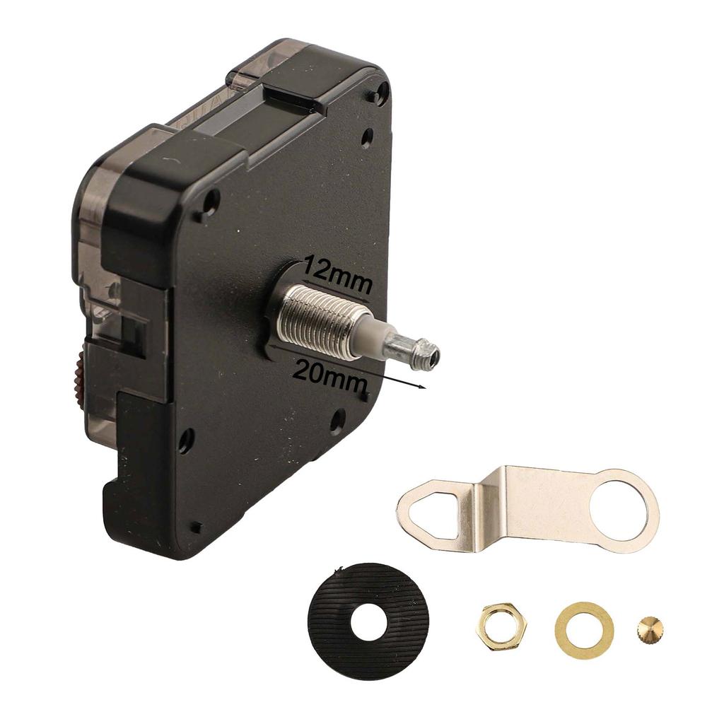 Упрощенный процесс установки с этим бесшумным настенным часовым механизмом