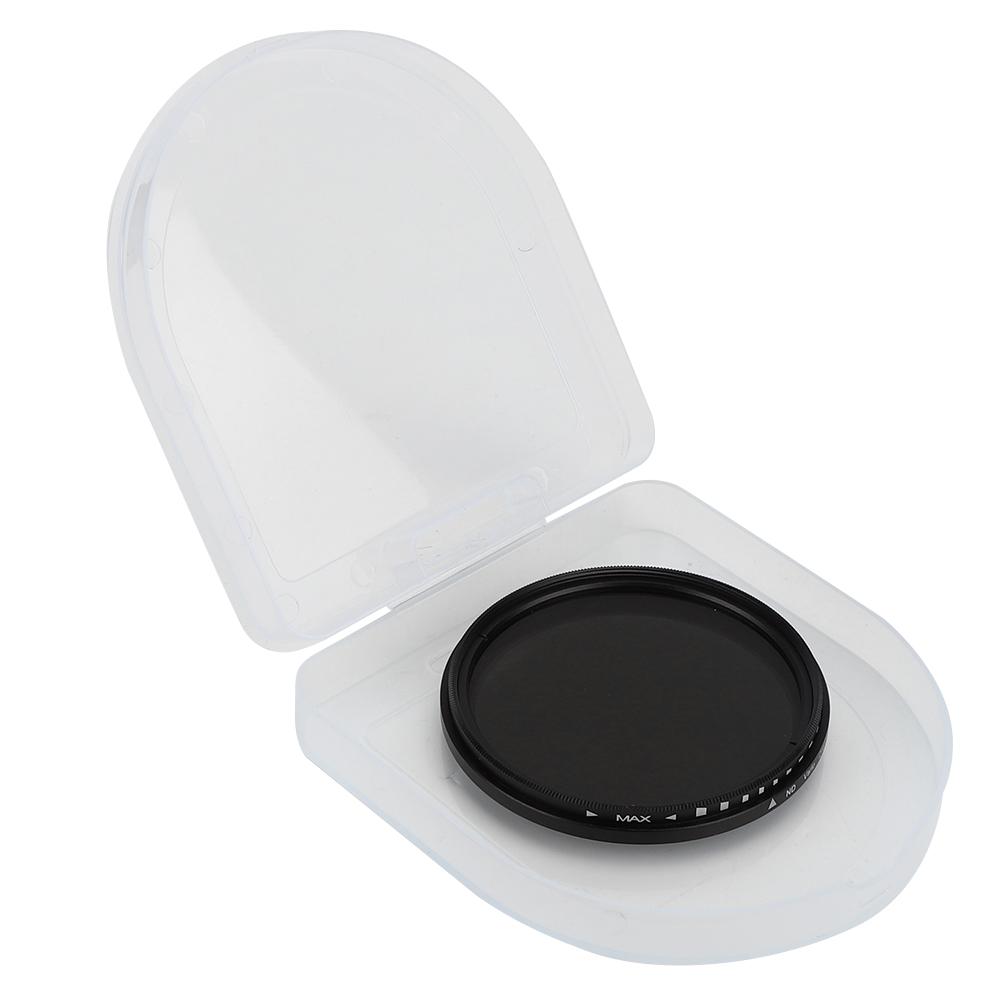 Junestar 58 мм Светофильтр нейтральной плотности ND для объективов камер Canon Nikon Sony Pentax Olympus Fuji