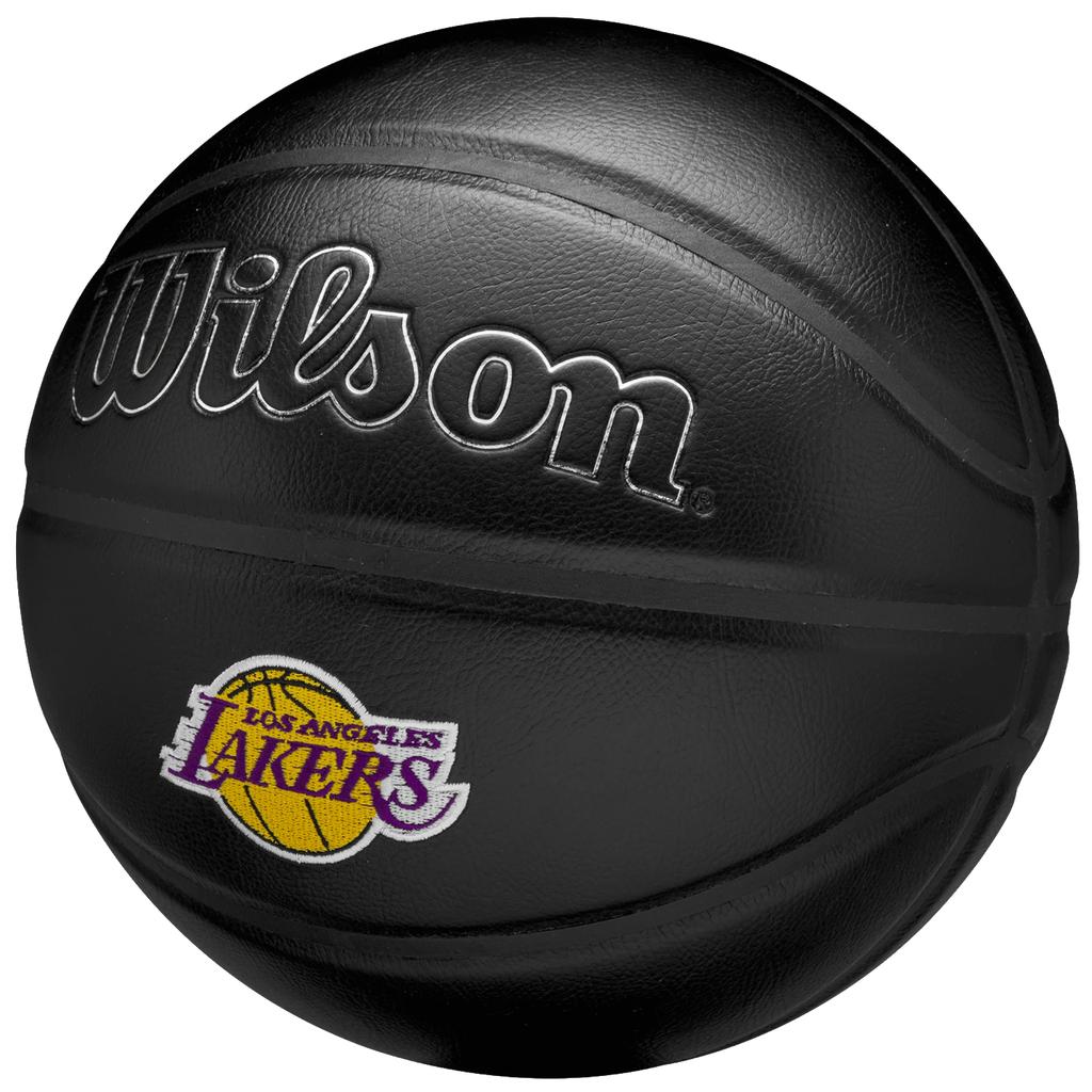 Wilson NBA Team Premiere Los Angeles Lakers Ball, Unisex Black Basketball
