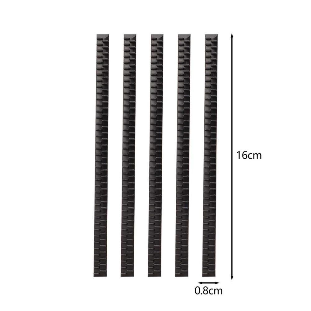 5Pcs Black Headband Anti-slip Strip Hairpin Anti Slip Teeth Hairband Manufacture Accessories