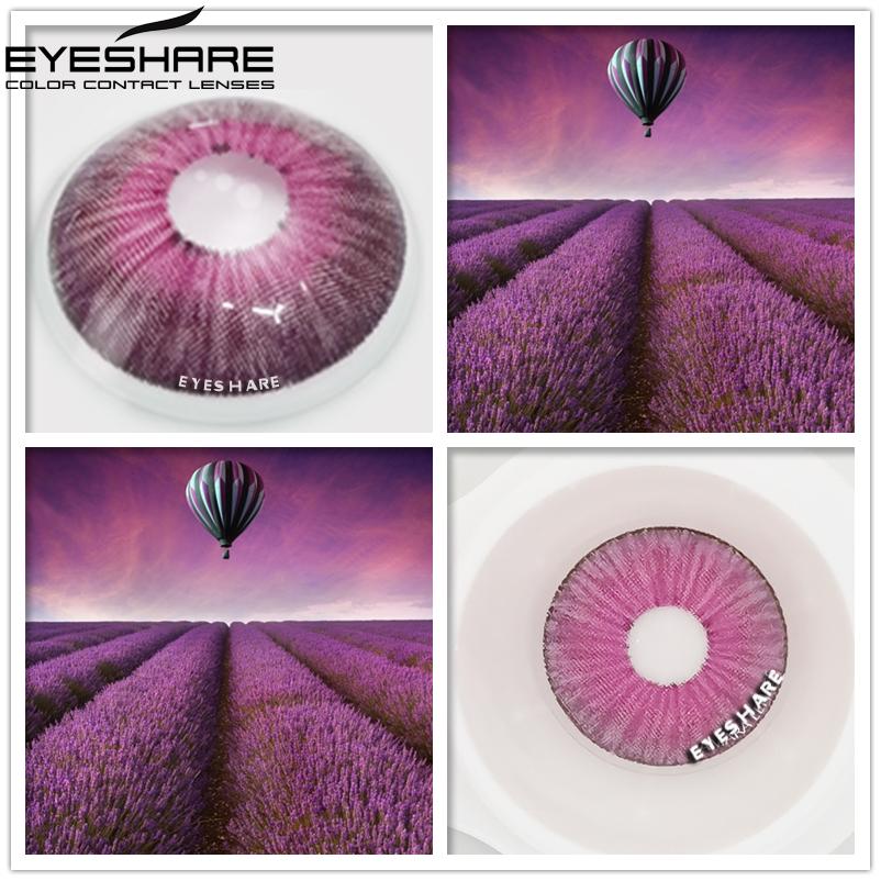 Eyeshare Color Contact Lenses 1Pair NEW York PRO Series Beauty Pupilentes Color Contacts Lens Cosplay Colored Contact Lenses for Eyes