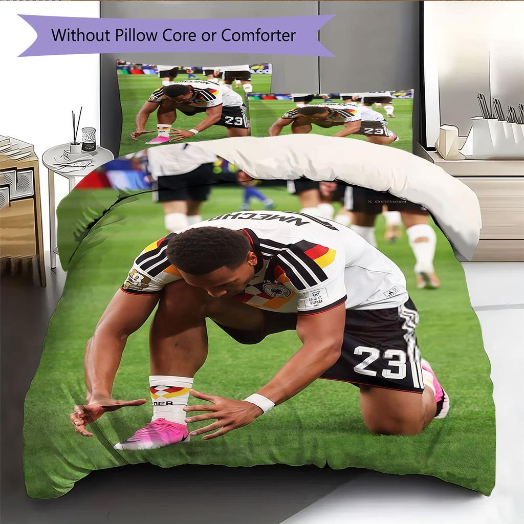 Felix Nmecha Pattern Bedding Home Decoration Birthday Gift ( 1 duvet cover + 2 pillowcase, without core),fan merchandise.