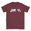 Sum 41 Band Men's T Shirts SUM41 Punk Amazing Tees Short Sleeve O Neck T-Shirt 100% Cotton Birthday Present Clothes