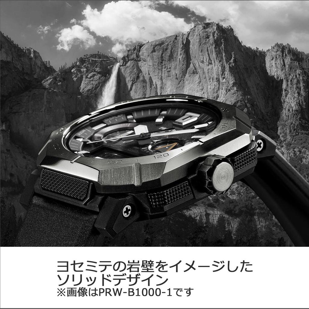 Часы Pro Trek Экологичные Сапфирово-синие [Casio] «Climber Line» с поддержкой Bluetooth, Радиоуправляемые, На солнечной батарее, материалы, стекло,