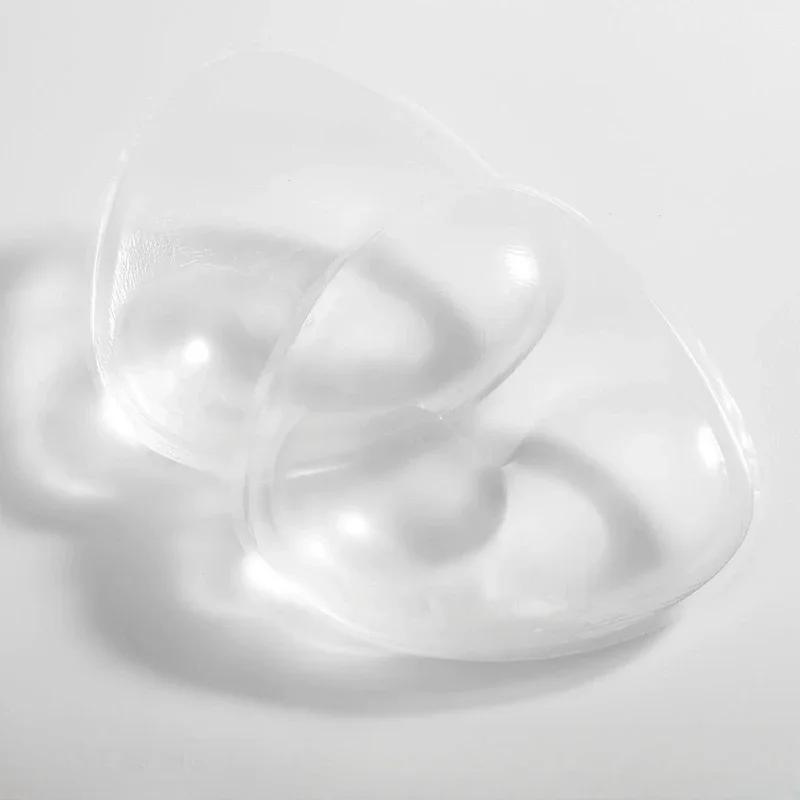 Невидимый бюстгальтер пуш-ап на липкой основе, утолщенные губчатые вкладыши для бюстгальтера, усилитель пуш-ап для груди, съемные силиконовые вставки, бюстгальтер для купальника