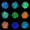 Luminous Sand Stones Glow In Dark Mini Pebble for Party Home Garden Park Road Decor Fluorescence Stone Fish Tank Ornament