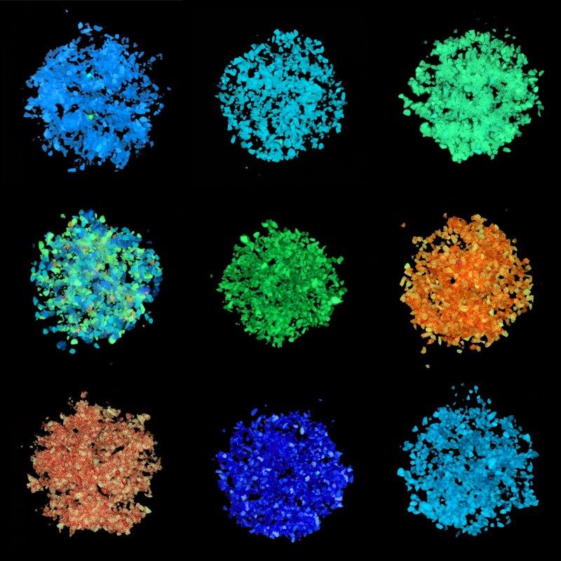 Luminous Sand Stones Glow In Dark Mini Pebble for Party Home Garden Park Road Decor Fluorescence Stone Fish Tank Ornament