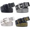 Rivet Belts Women'S Heavy Metal Belts Men'S And Women'S Belts Punk Rock Jeans Belts