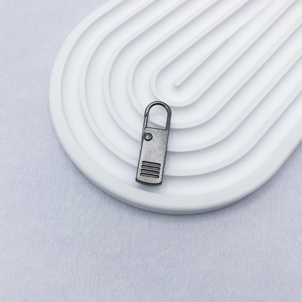 Tool-Free Alloy Zipper Pull Replacement for Handbags, Backpacks, Jackets, Clothes, and Shoes