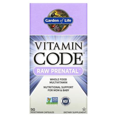 Vitamin Code, RAW Prenatal, 90 вегетарианских капсул