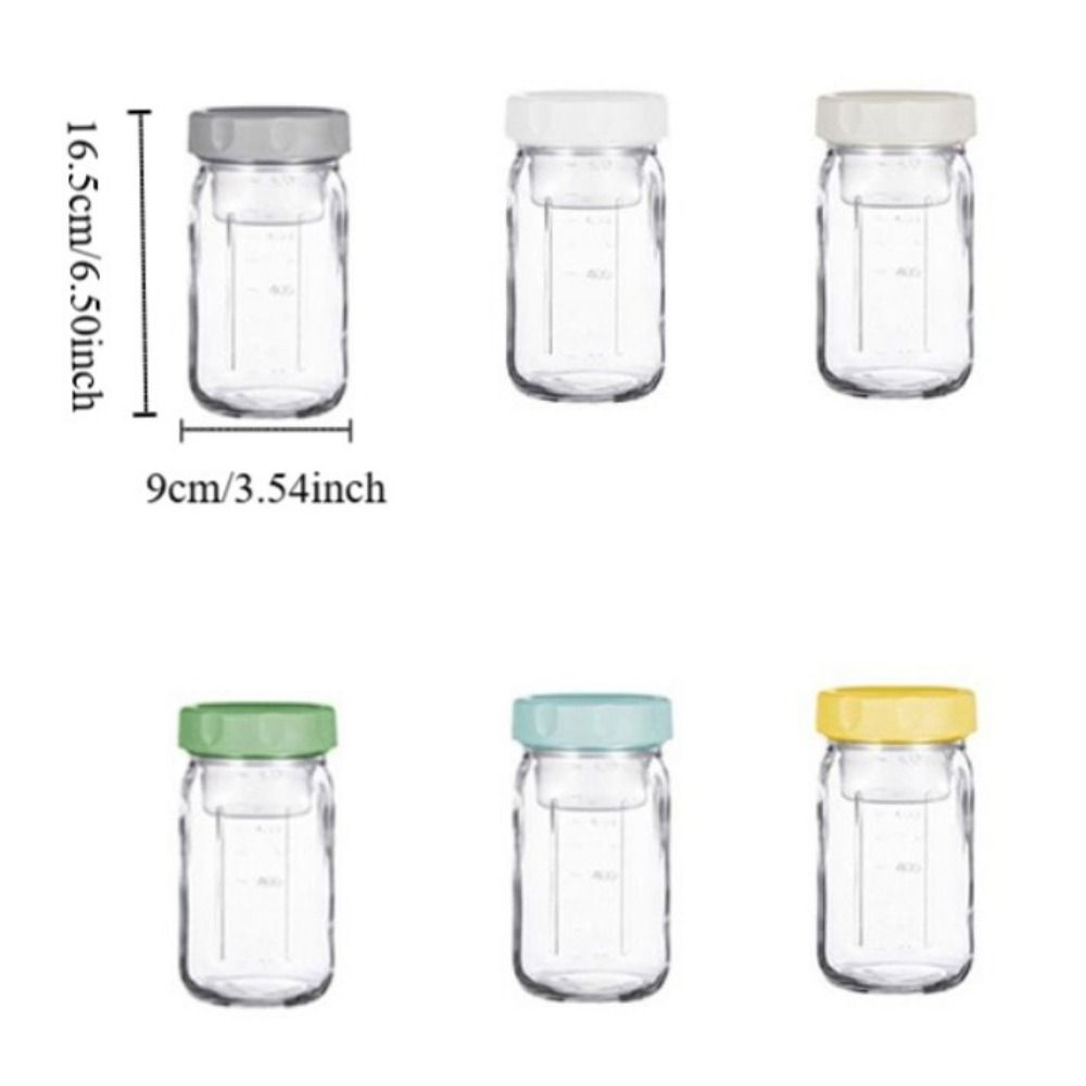 4 Pack 32 Oz Glass Salad Jars Built-in Sauce Cup with Scale Marking Mason Jars Wet and Dry Separation Leak-proof Oatmeal Cup