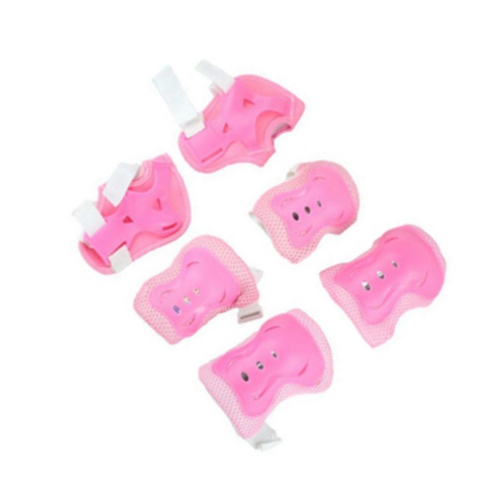 Skateboard for Roller Skates 6 in 1 Knee Pad Kids Protective Gear Elbow Pads Wrist Protective