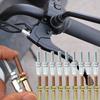M6 Motorcycle Clutch Screw for Motorcycle Clutch Cable Wire Adjuster Universal Adjustment Aluminum Throttle Cable Adjuster Screw