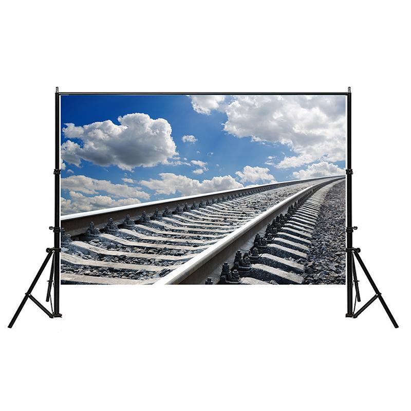 Railway Landscape Backdrop for Studio,Live Streaming,Parties Decor,Bedroom,Office,Background Tapestry