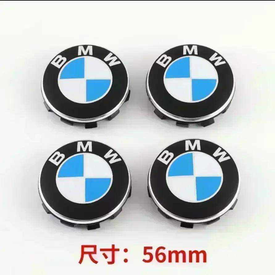 4 шт. 56 мм 68 мм Эмблема Для Колпачков Ступицы Колес BMW Для BMW 3 Серии 5 Серии E60 E90 F10 F30 E46 E39 X5 E53 E70 E38 Z4
