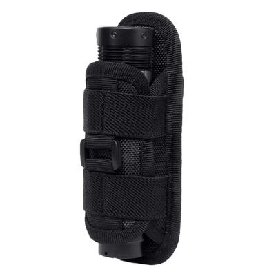 YAPJEB Light Pouch Molle Light Case Molle Flashlight Holder Belt Light Holster EDC Pouch Military Tactical Flashlight Pouch Backpack Accessories (01