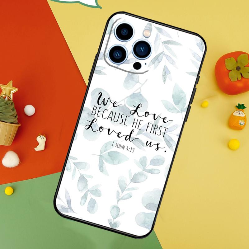 Библейский стих Иисус Христос Христианский чехол для телефона Для iPhone 17 Pro Max 16 15 13 12 11 14 Pro Max Plus 12 13 Mini 16e 17 Air Чехол