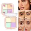 Concealer Plate Makeup Waterproof and Sweat-proof Concealer Four-color Not Easy To Decolorize Hydrated Concealer Plate