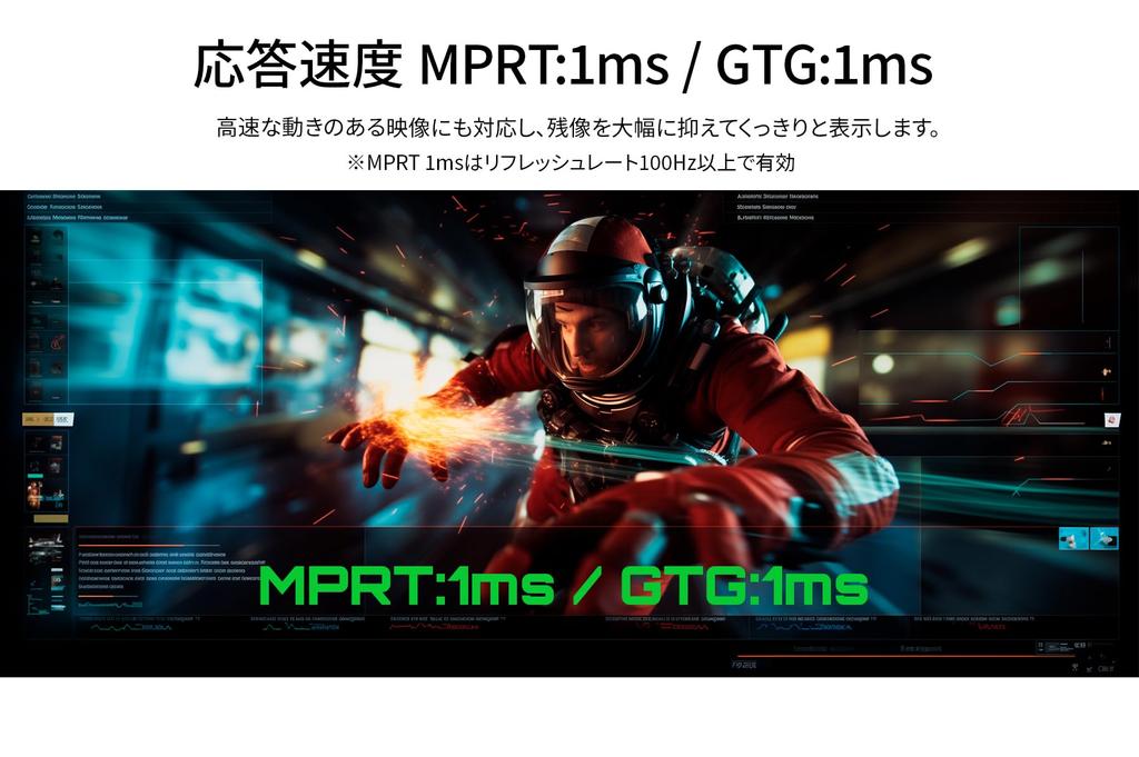 Site JAPANNEXT Inch IPS Panel Equipped with 180Hz Compatible Full HD Resolution Gaming Monitor HDMI DP 1ms HDR Connection Year [EC Only] 23.8