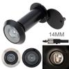 1 Piece 14mm / 0.55inch Solid Brass 180 Degree Door Viewer for 1.33inch To 2.3inch Door Thickness Home / Office / Hotel