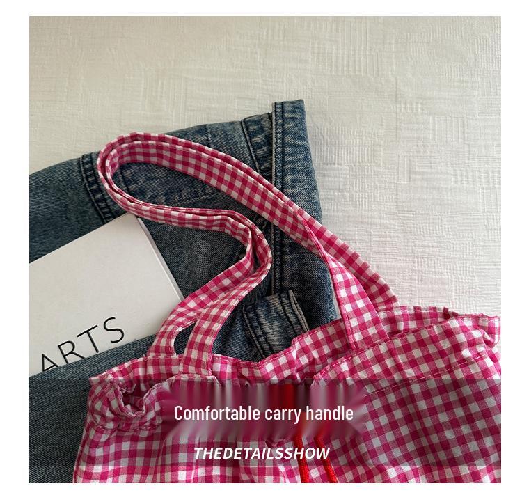 Стильная женская сумка с цветными блоками: Нишевый дизайн, большая вместимость, универсальная повседневная наплечная сумка-тоут.